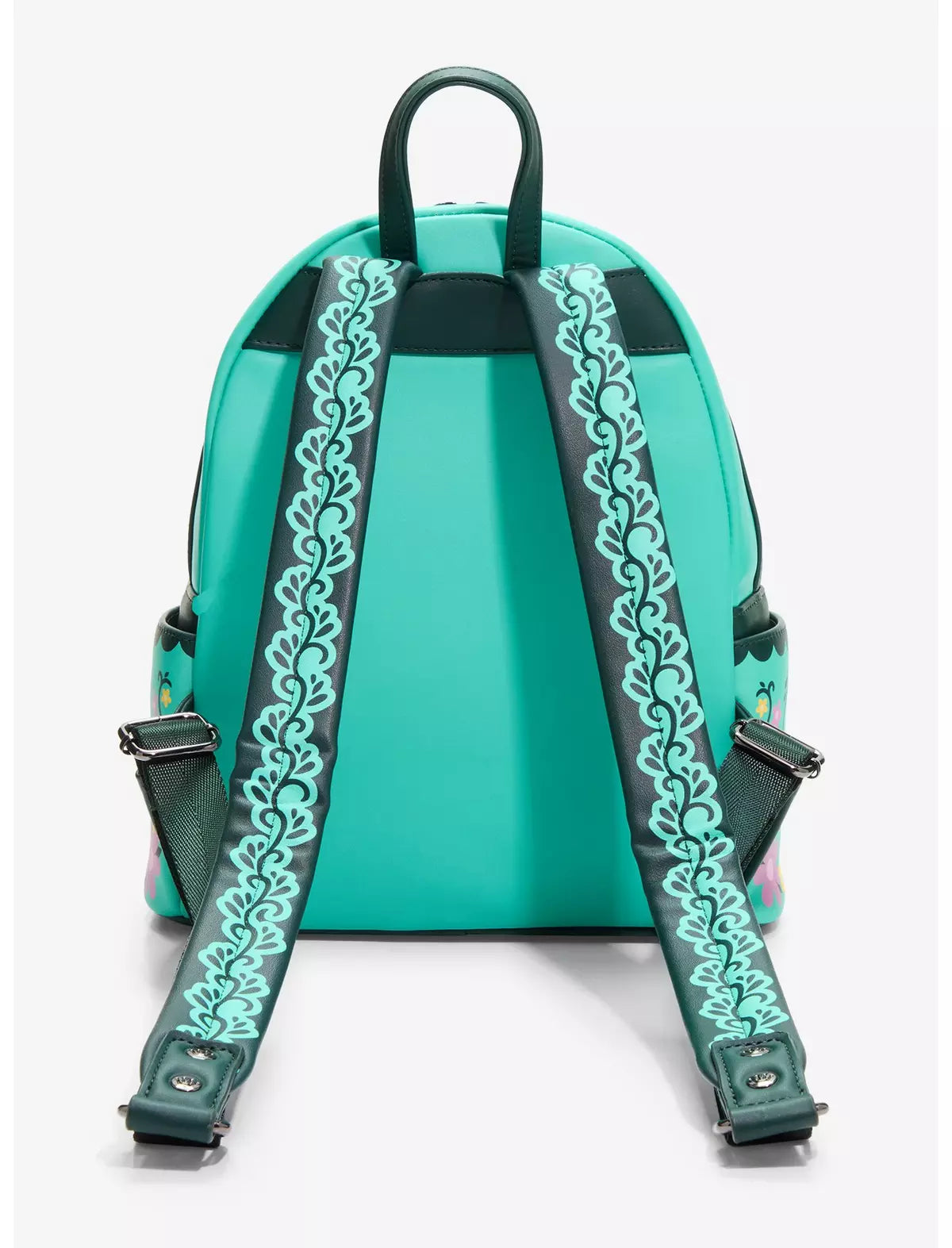 Loungefly Disney Tangled Pascal Floral Mini Backpack