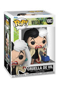 Funko POP Vinyl Cruella de Vil Disney Villains 9cm - Figurine collector officielle
