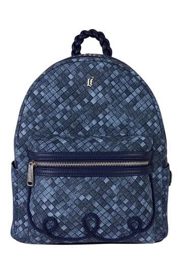 Mini sac à dos Loungefly Denim, vue de face, accessoire collector tendance