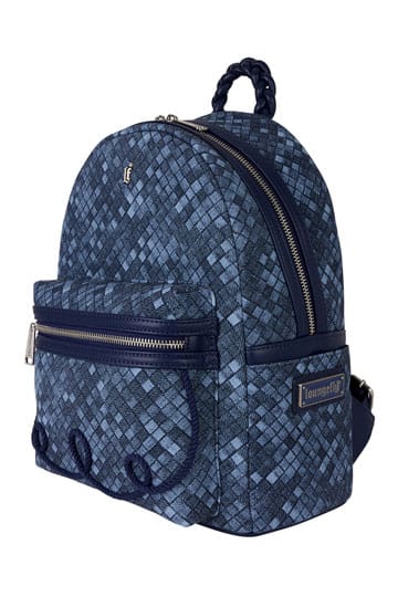 Mini sac à dos Loungefly Denim, vue de face, accessoire collector tendance