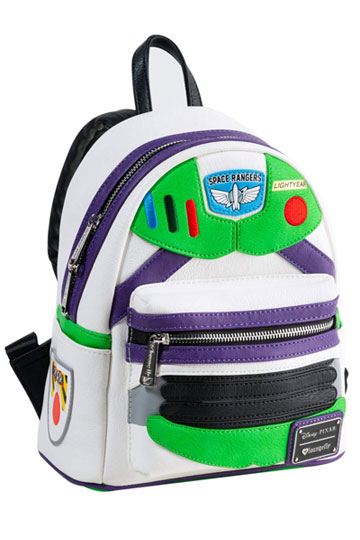Sac à dos Loungefly Buzz Lightyear Toy Story Disney Pixar, vue de face, accessoire collector officiel