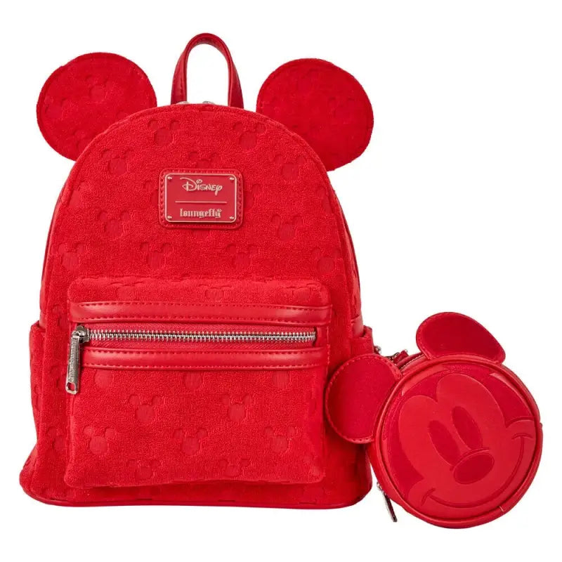 Mini sac à dos Loungefly Disney Mickey Ears Burnout - Accessoire mode collector officiel