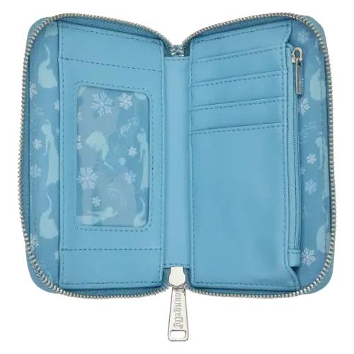 LA REINE DES NEIGES - Elsa "Glitter" - Portefeuille LoungeFly