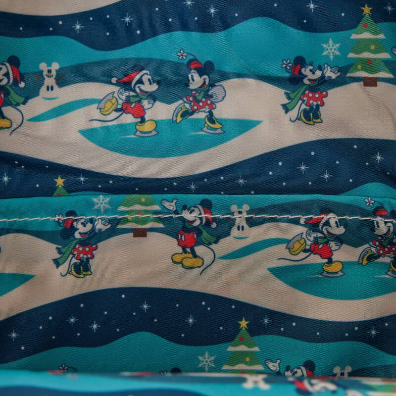 Mini sac à dos Loungefly Disney Mickey Minnie Holiday - Accessoire collector officiel