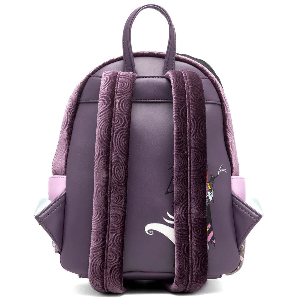 Loungefly Disney Nightmare Before Christmas Glow in the Dark Jack, Sally and Zero Mini Backpack - 707 Street Exclusive