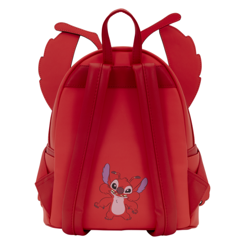 Mini sac à dos Loungefly Leroy Lilo & Stitch Disney, vue de face, accessoire collector officiel