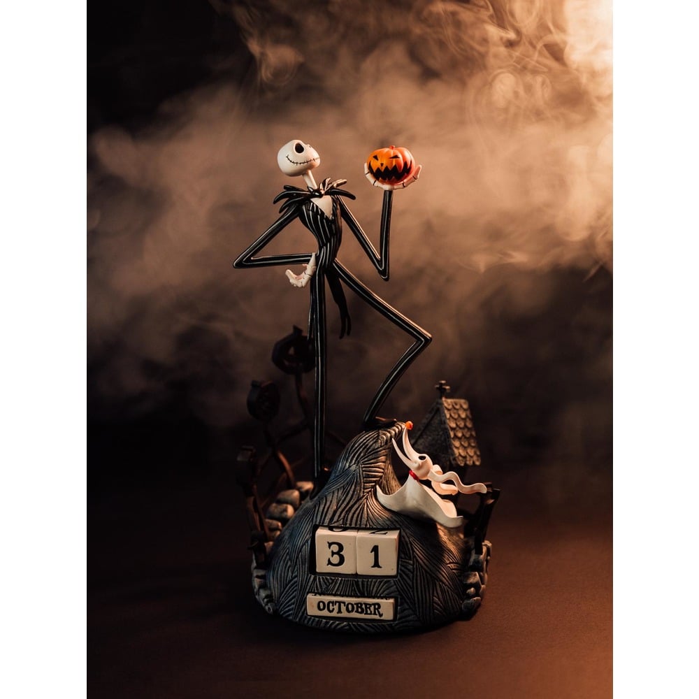 Calendrier perpétuel résine 3D L'Étrange Noël de Monsieur Jack Disney - Objet déco collector officiel