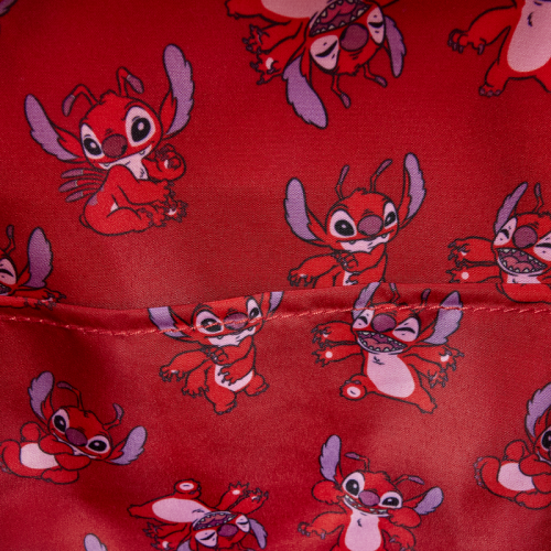 Mini sac à dos Loungefly Leroy Lilo & Stitch Disney, vue de face, accessoire collector officiel