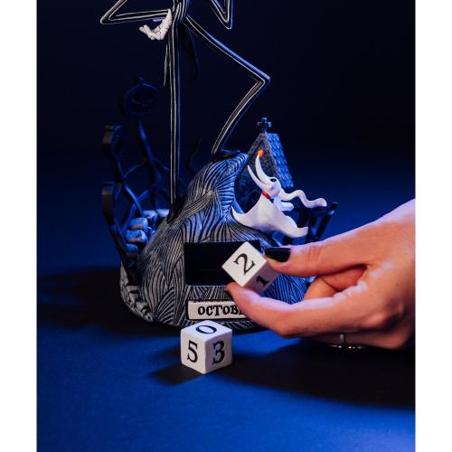 Calendrier perpétuel résine 3D L'Étrange Noël de Monsieur Jack Disney - Objet déco collector officiel