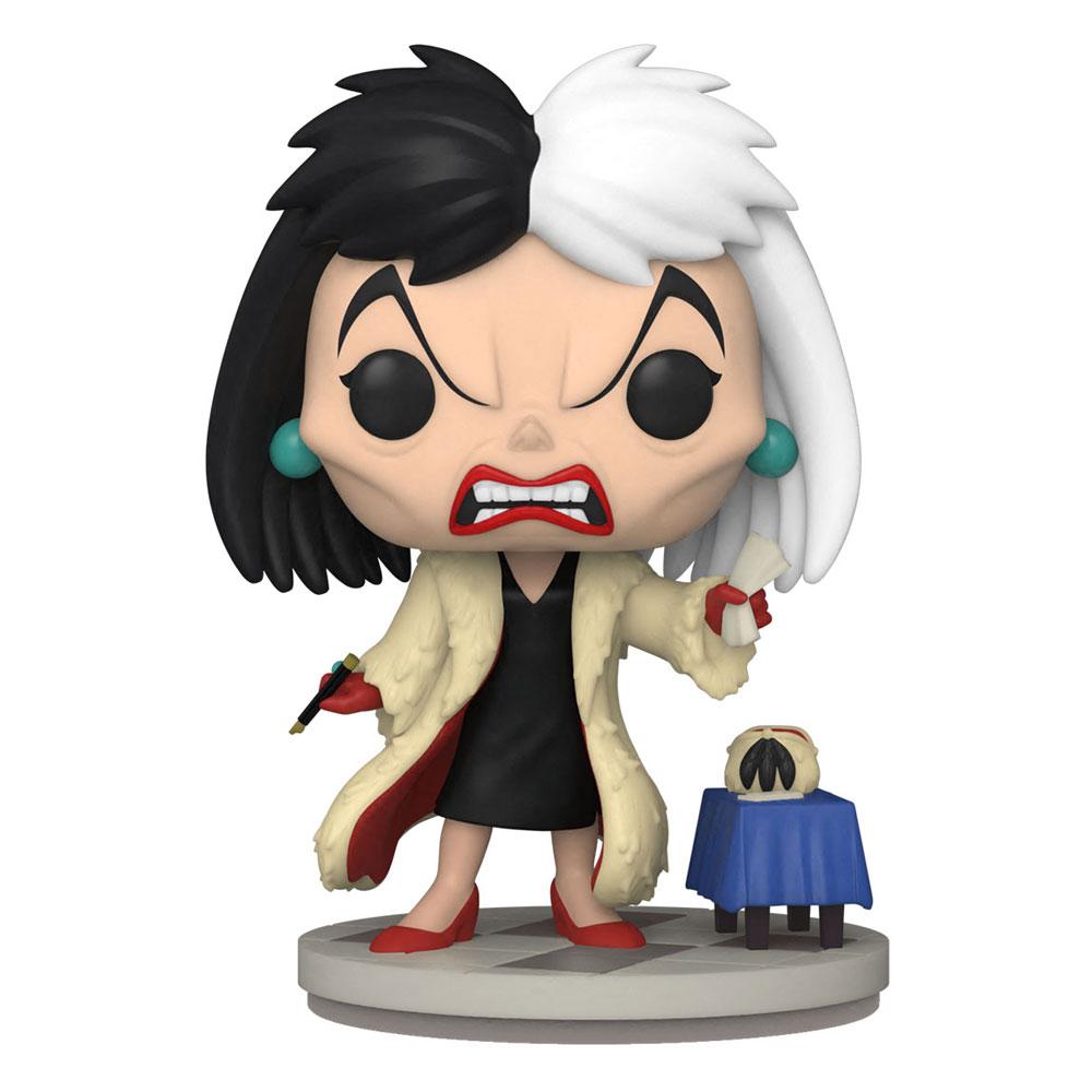 Funko POP Vinyl Cruella de Vil Disney Villains 9cm - Figurine collector officielle
